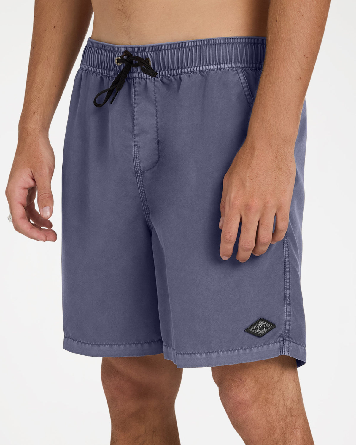 Billabong Mens All Day Overdye Layback 17" Boardshorts - Dusty Navy