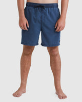 Billabong Mens All Day Overdye Layback 17" Boardshorts - North Sea