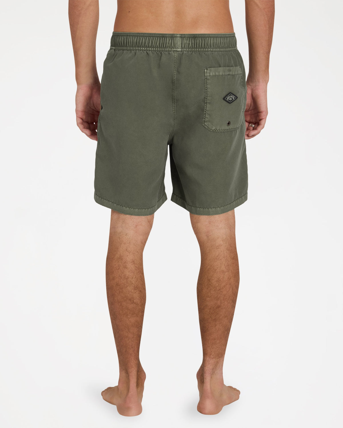 Billabong Mens All Day Overdye Layback 17" Boardshorts - Dark Military