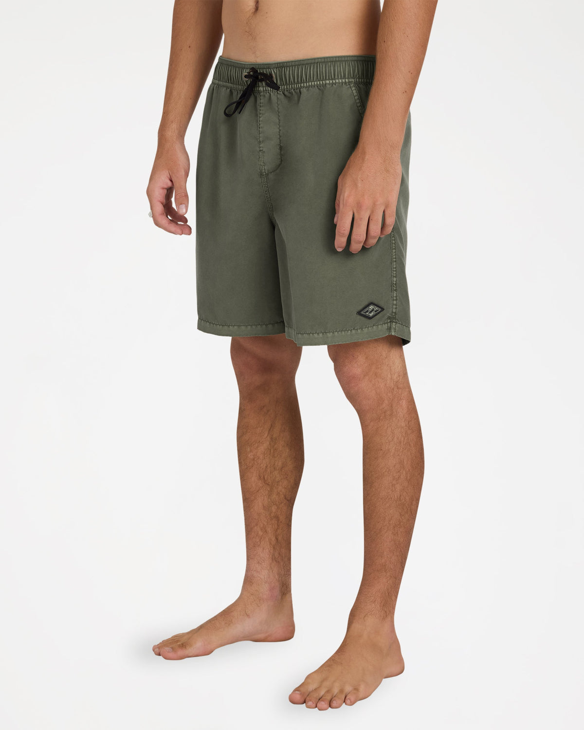 Billabong Mens All Day Overdye Layback 17" Boardshorts - Dark Military