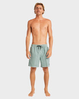 Billabong Mens All Day Overdye Layback 17" Boardshorts - Jade