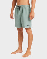 Billabong Mens All Day Overdye Layback 17" Boardshorts - Jade