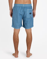 Billabong Mens All Day Overdye Layback 17" Boardshorts - Steel Blue