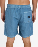 Billabong Mens All Day Overdye Layback 17" Boardshorts - Steel Blue