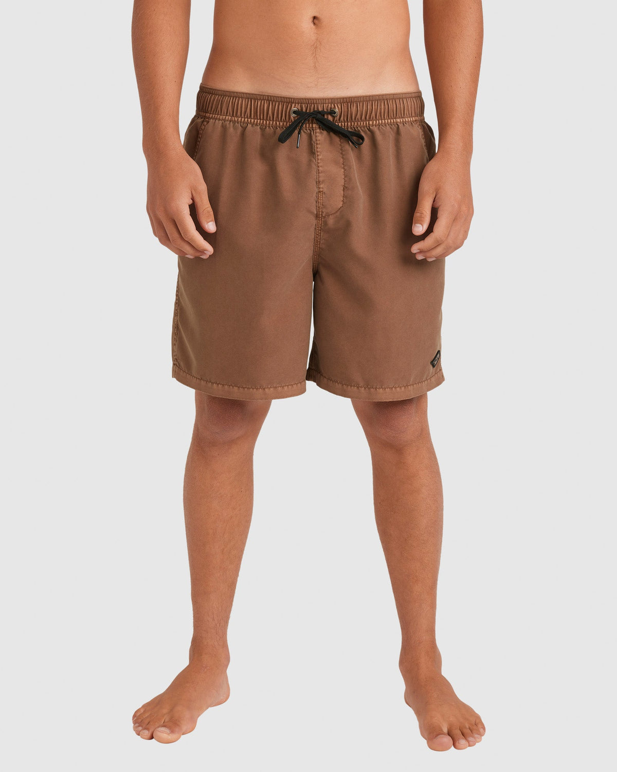 Billabong Mens All Day Overdye Layback 17" Boardshorts - Tobacco