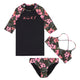 Active Floral RG Swim Set Pack - Beachin Surf