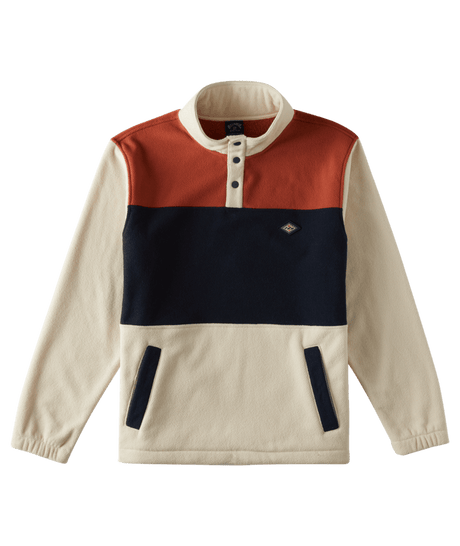 A/Div Boundary Mock Snap Sweatshirt - Beachin Surf