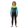 Adrenalin Radical-X 3/2mm Junior Steamer Wetsuit - Lime front