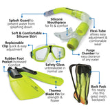 Land & Sea Adventurer Snorkelling Set - Features and specifications
