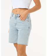 Aggie Relaxed Denim Short - Beachin Surf