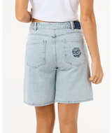 Aggie Relaxed Denim Short - Beachin Surf