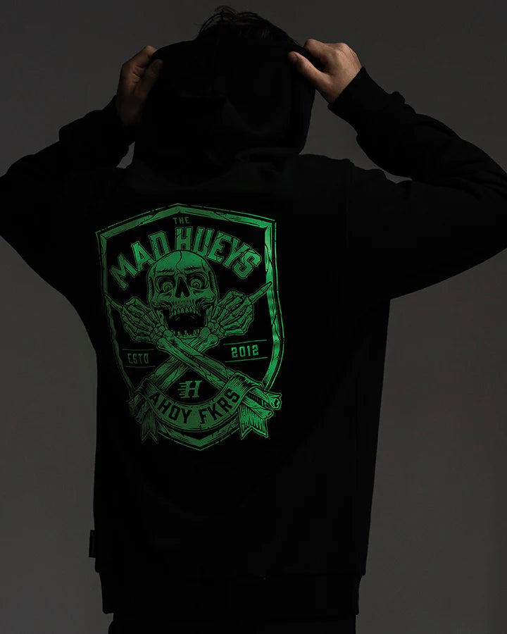 Ahoy Fkrs Shield Hooded Pullover - Beachin Surf