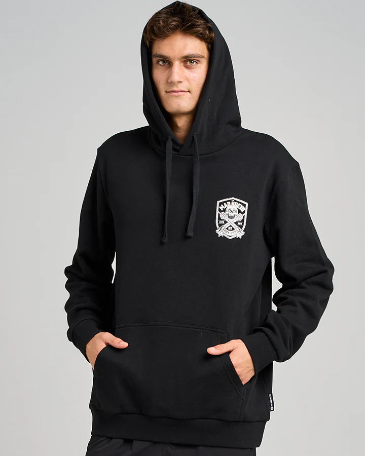 Ahoy Fkrs Shield Hooded Pullover - Beachin Surf