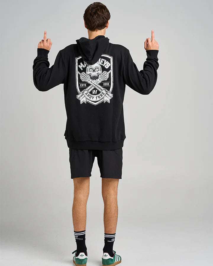 Ahoy Fkrs Shield Hooded Pullover - Beachin Surf