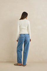 amara-roll-neck-knit-wht-0126W-KN02SW-WHT-3_1 - Beachin Surf