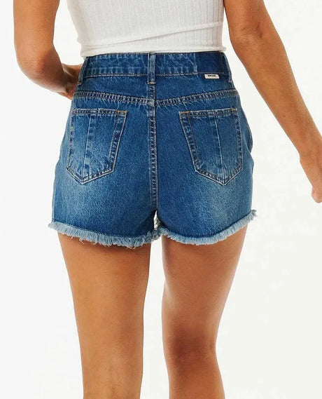 Amy High Waist Short - Beachin Surf