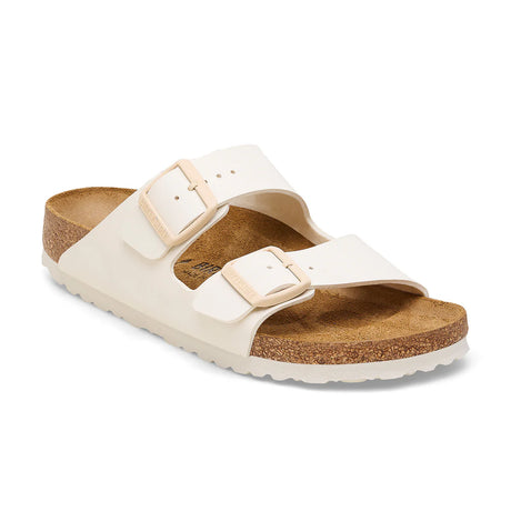 Birkenstock Arizona Birko-Flor sandal in Eggshell - Beachin Surf Toukley