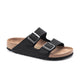 Birkenstock Arizona Vegan Birkibuc in Black - Beachin Surf Toukley