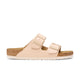 Birkenstock Arizona Birko-Flor in New Beige, side profile - Beachin Surf Toukley