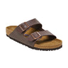 Birkenstock Arizona Soft Footbed Birko-Flor in Dark Brown - Beachin Surf Toukley