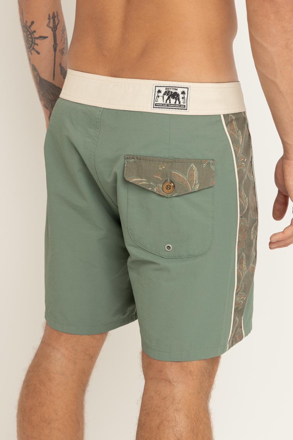 Astral Bloom Panel Trunk - Beachin Surf