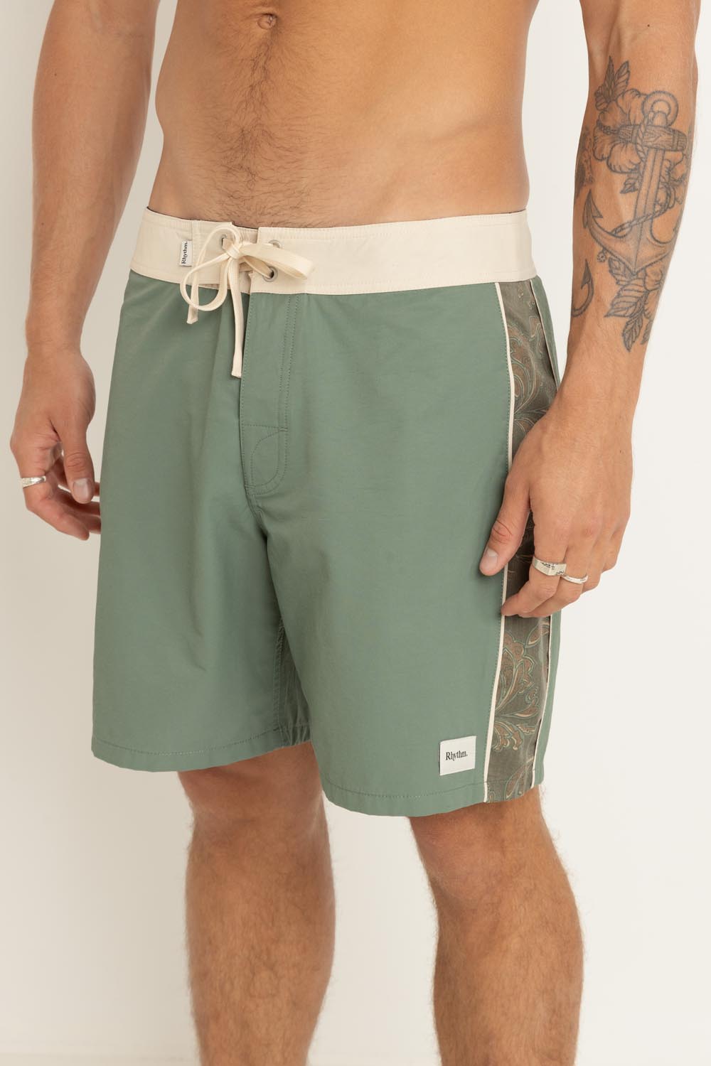 Astral Bloom Panel Trunk - Beachin Surf