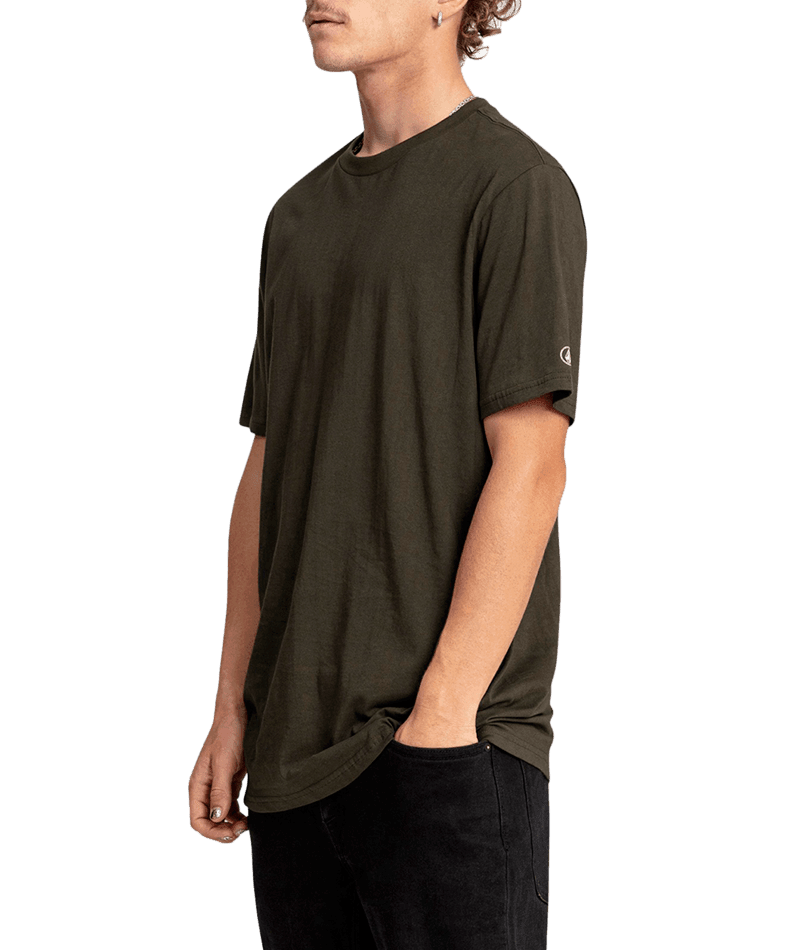 Aus Solid Short Sleeve Tee Shirt - Beachin Surf