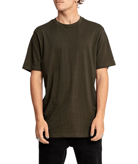 Aus Solid Short Sleeve Tee Shirt - Beachin Surf