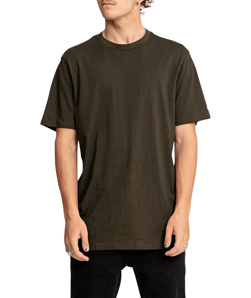 Aus Solid Short Sleeve Tee Shirt - SALE