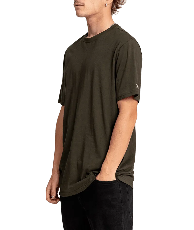 Aus Solid Short Sleeve Tee Shirt - SALE