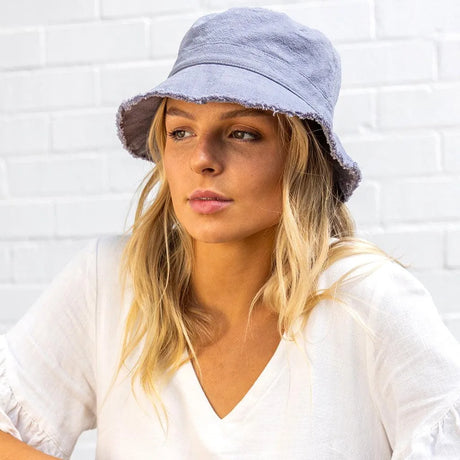 Ava Linen Bucket - Beachin Surf