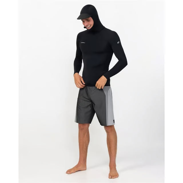 O'Neill Hyperfreak Skins Long Sleeve Hooded Rashguard Mens