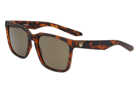 Baile - Matte Dark Tortoise w/ LUMALENS Brown Polarised - Beachin Surf