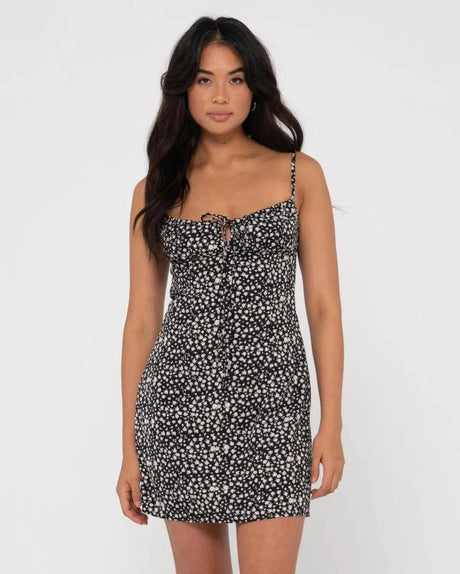 Balnear Floral Slip Mini Dress - Beachin Surf