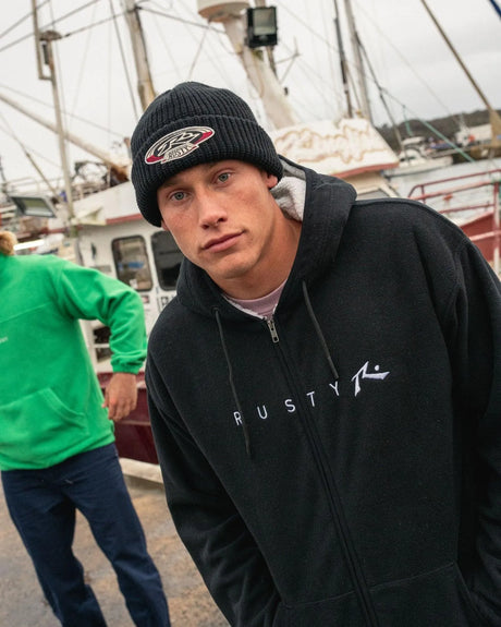 Banked Thinsulate Knit Beanie - Beachin Surf