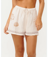 Beach Party Embroidered Short - Beachin Surf
