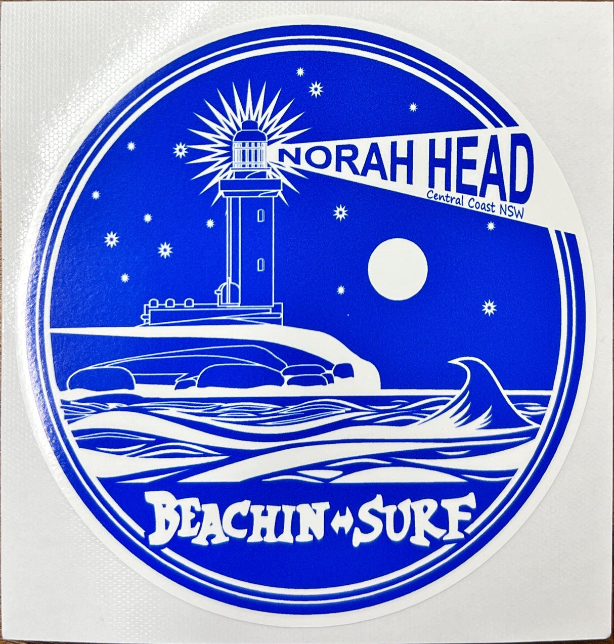 Beachin Surf Light House Sticker - Beachin Surf