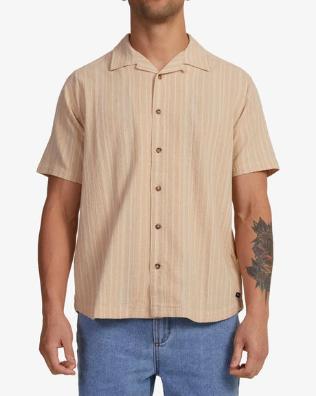 Beat Stripe SS Shirt - Beachin Surf