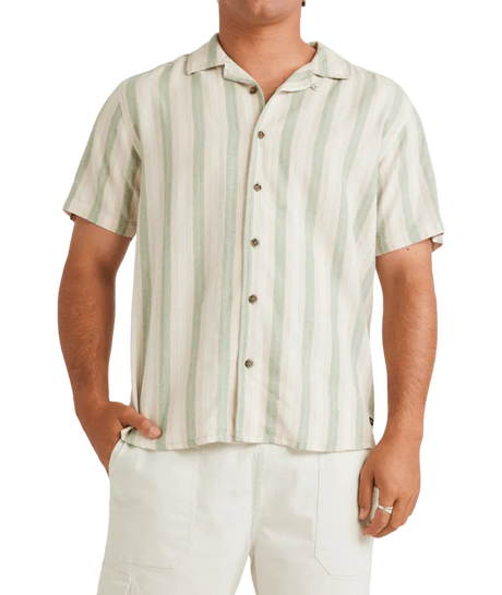 Beat Stripe SS Shirt - Beachin Surf