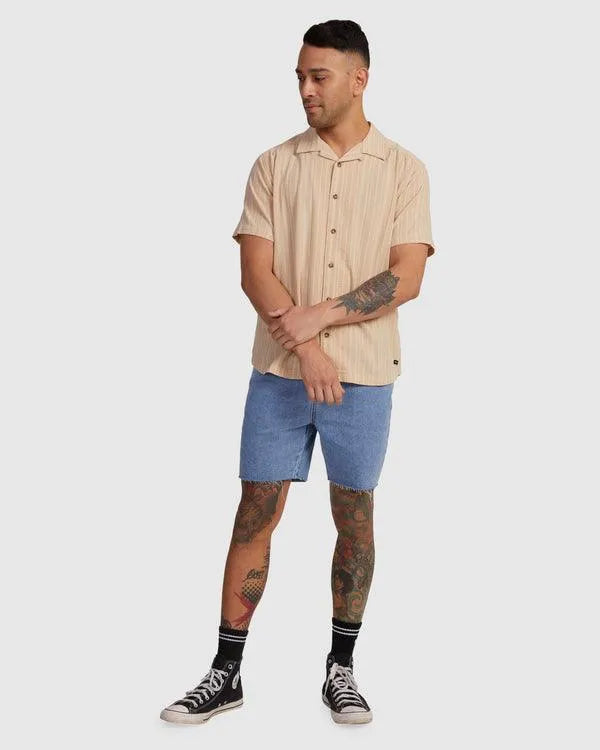 Beat Stripe SS Shirt - Beachin Surf