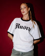Bedazzled Rusty Ringer Tee - Beachin Surf