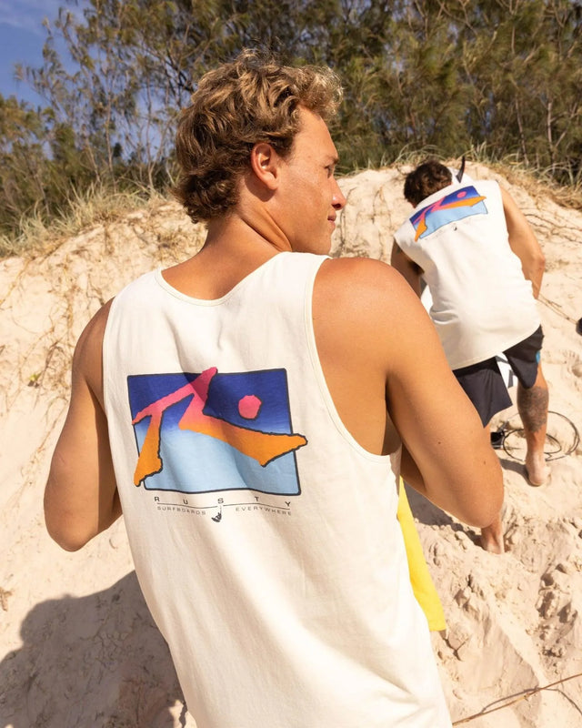 Before Crowds Tv Screen Tank - Beachin Surf