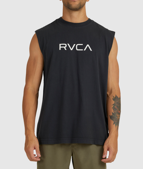 Big Rvca Washed - Muscle T-Shirt For Men - Beachin Surf