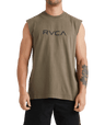 Big Rvca Washed - Muscle T-Shirt For Men - Beachin Surf