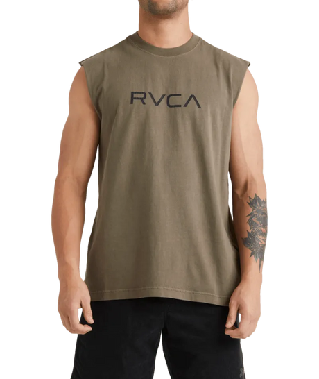 Big Rvca Washed - Muscle T-Shirt For Men - Beachin Surf