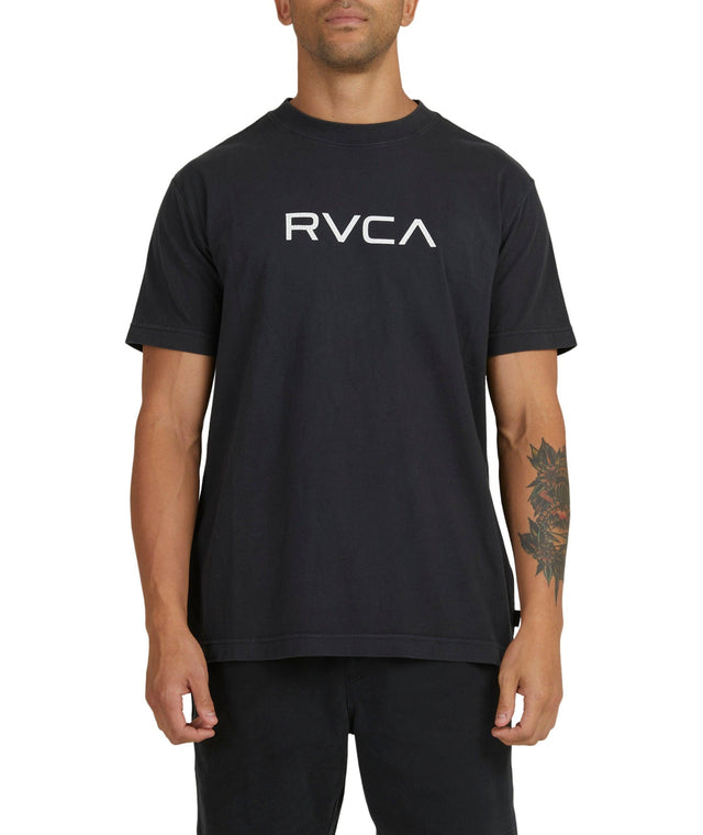 Big RVCA Washed T-Shirt - Beachin Surf