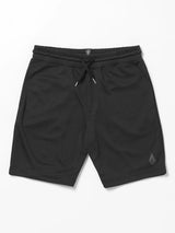 Big Youth So Meshed Up Elastic Waist Shorts - Black - Beachin Surf