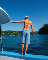 Billie Low Rise Carpenter Jort - Beachin Surf