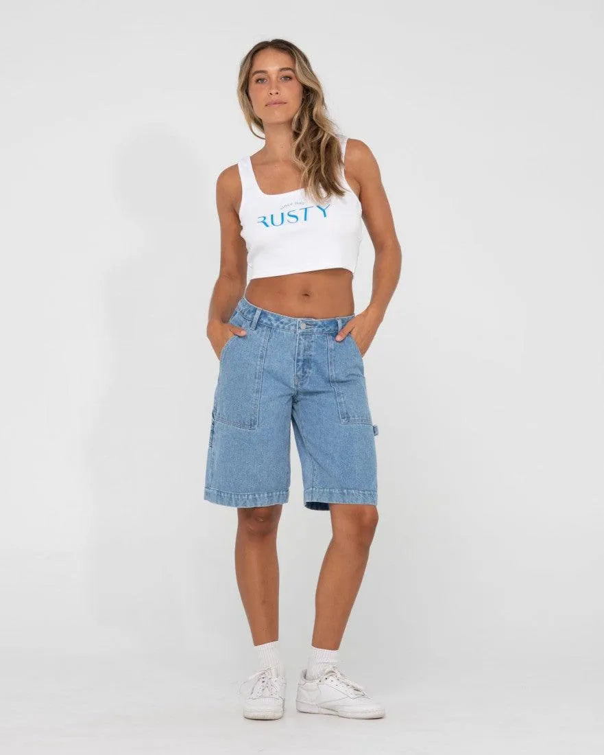 Billie Low Rise Carpenter Jort - Beachin Surf