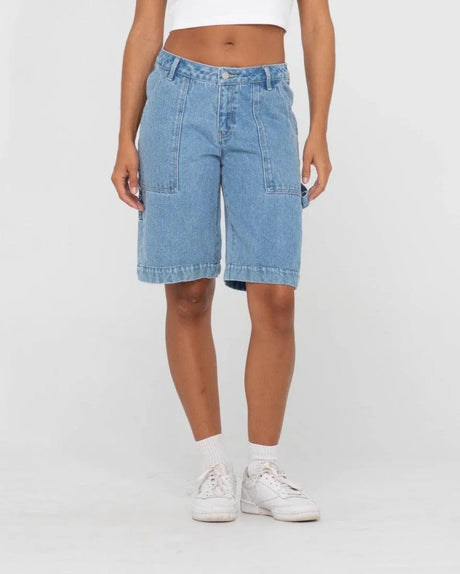Billie Low Rise Carpenter Jort - Beachin Surf